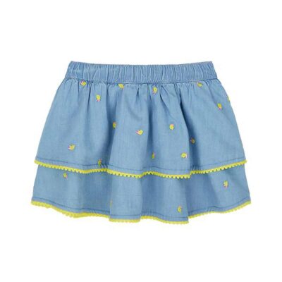 دامن دخترانه بچه گانه مادرکر مدل Lemon Embroidered Skirt