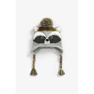 کلاه پشمی بچه گانه مادرکر مدل Raccoon Hat