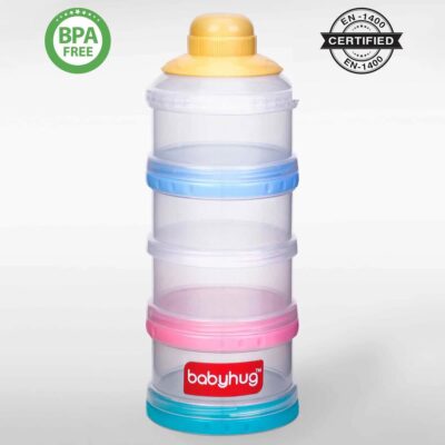 ظروف نگهدارنده غذای کودک برند Babyhug مدل 4 Racks