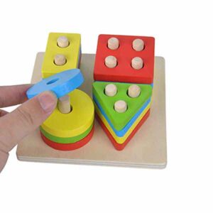 اسباب بازی مونته سوری جایگذاری اشکال مدل HapBest