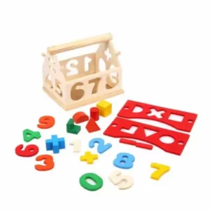 اسباب بازی مونته سوری جایگذاری اعداد و اشکال مدل House