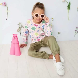 بلوز دخترانه بچه گانه برند مکس مدل Floral Print